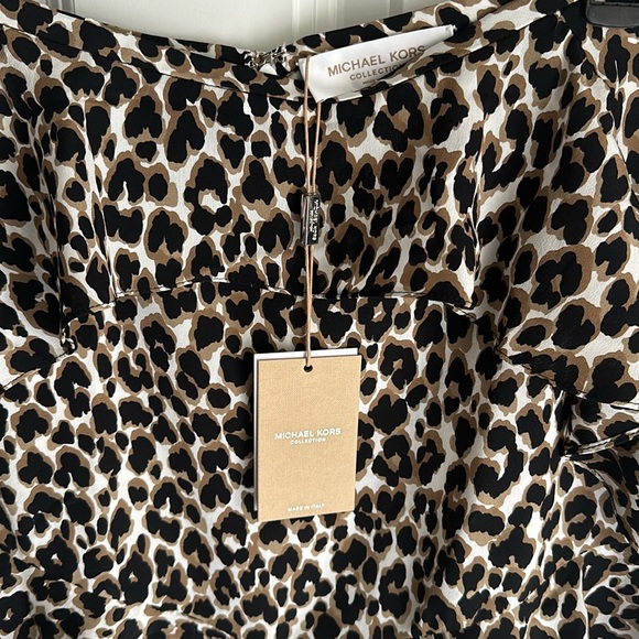 Michael Kors Collection Womens 100% Silk Ruffled Mini Skirt Made in Italy - Picture 3 of 8